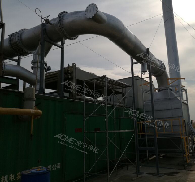 萬純垃圾填埋氣發(fā)電機(jī)組scr脫硝系統(tǒng)